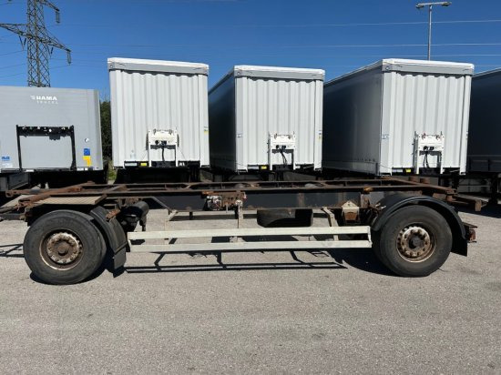 Remorque porte-conteneur/ Caisse mobile Renders Standard-Lafette BDF, BPW-Achsen: photos 13 Remorque porte-conteneur/ Caisse mobile Renders Standard-Lafette BDF, BPW-Achsen: photos 13