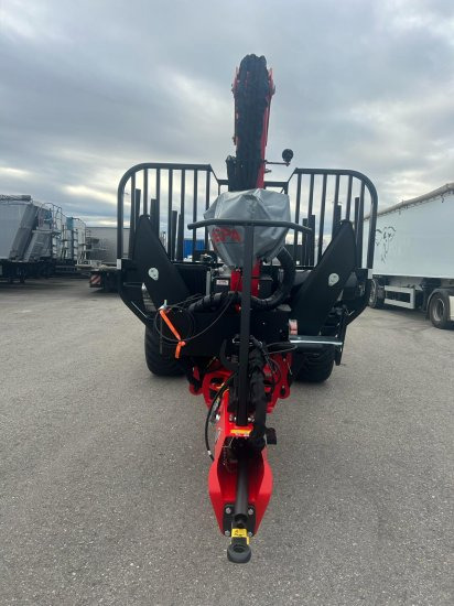 STEPA M-16 Forstanhänger mit Steindl Palfinger Forstkran L, 2-Achsig 4- Rungenpaare - Remorque forestière: photos 2 STEPA M-16 Forstanhänger mit Steindl Palfinger Forstkran L, 2-Achsig 4- Rungenpaare - Remorque forestière: photos 2