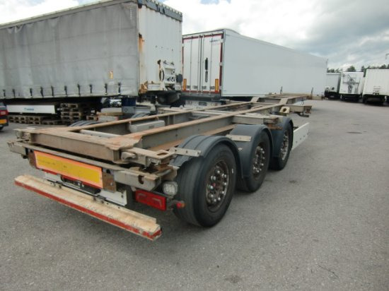 Schmitz Containerchassi 3-achsig SCF 24G45 Slider - Semi-remorque porte-conteneur/ Caisse mobile: photos 4 Schmitz Containerchassi 3-achsig SCF 24G45 Slider - Semi-remorque porte-conteneur/ Caisse mobile: photos 4