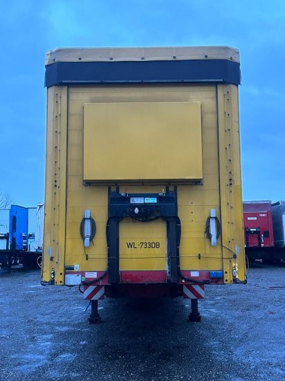 Schwarzmüller ,Fahrzeugtransporter, Mulde + Hubdach, Edscha-Verdeck, Auffahrtsrampen - Semi-remorque rideaux coulissants: photos 2 Schwarzmüller ,Fahrzeugtransporter, Mulde + Hubdach, Edscha-Verdeck, Auffahrtsrampen - Semi-remorque rideaux coulissants: photos 2