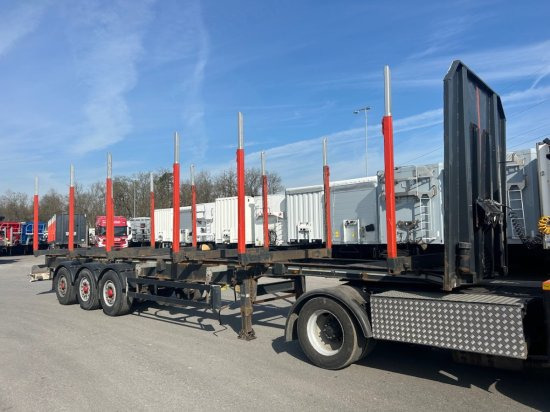 Schwarzmüller Holzauflieger 6 Rungenpaare, BPW-Achsen - Semi-remorque grumier: photos 3 Schwarzmüller Holzauflieger 6 Rungenpaare, BPW-Achsen - Semi-remorque grumier: photos 3