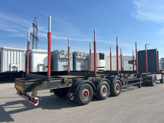 Schwarzmüller Holzauflieger 6 Rungenpaare, BPW-Achsen - Semi-remorque grumier: photos 4 Schwarzmüller Holzauflieger 6 Rungenpaare, BPW-Achsen - Semi-remorque grumier: photos 4