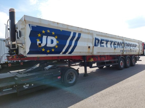 Schwarzmüller K10VLN3 Stahlmulde, Portaltüren, Alufelgen, Liftachse, 60m3 - Semi-remorque benne: photos 1 Schwarzmüller K10VLN3 Stahlmulde, Portaltüren, Alufelgen, Liftachse, 60m3 - Semi-remorque benne: photos 1