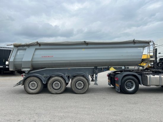 Schwarzmüller Kippmulde 25m³, SAF, Rollplane, Podest, HYVA - Semi-remorque benne: photos 5 Schwarzmüller Kippmulde 25m³, SAF, Rollplane, Podest, HYVA - Semi-remorque benne: photos 5