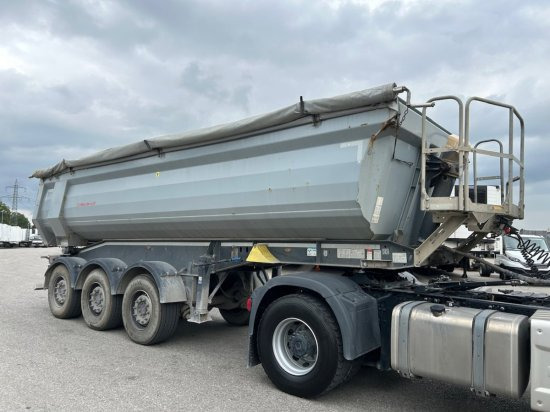 Schwarzmüller Kippmulde 25m³, SAF, Rollplane, Podest, HYVA - Semi-remorque benne: photos 4 Schwarzmüller Kippmulde 25m³, SAF, Rollplane, Podest, HYVA - Semi-remorque benne: photos 4