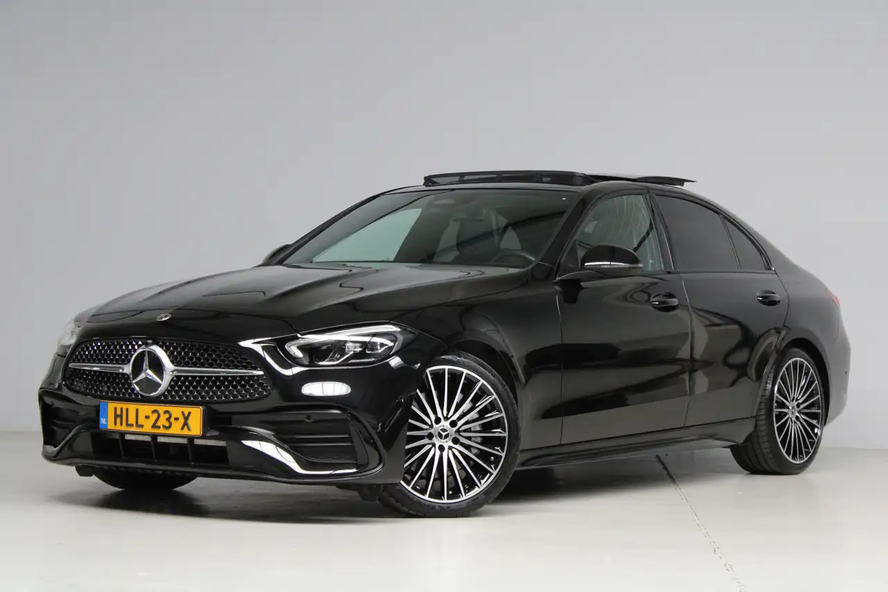 Mercedes-Benz C-klasse AMG-line (Nightpakket, Sfeerverlichting, - Voiture: photos 1 Mercedes-Benz C-klasse AMG-line (Nightpakket, Sfeerverlichting, - Voiture: photos 1