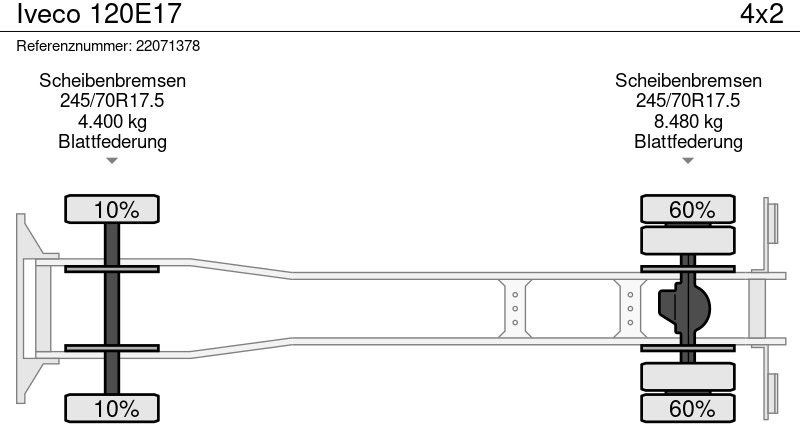 Camion fourgon Iveco 120E17: photos 12 Camion fourgon Iveco 120E17: photos 12