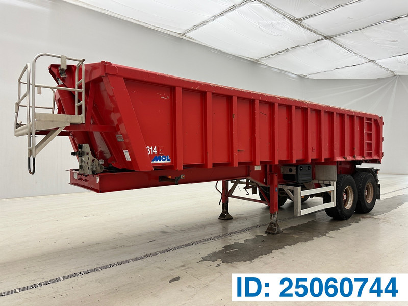 MOL 22 cub in steel - Semi-remorque benne: photos 1 MOL 22 cub in steel - Semi-remorque benne: photos 1