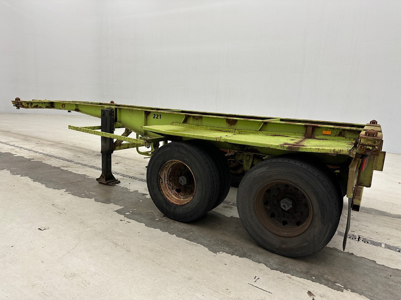 Semi-remorque porte-conteneur/ Caisse mobile Van Hool Skelet 20 ft: photos 7