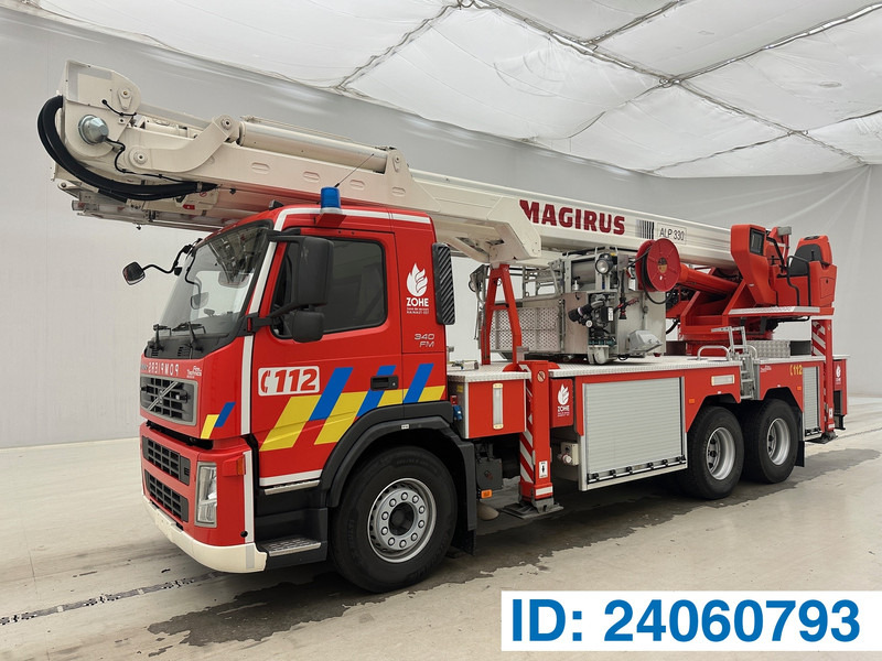 Volvo MAGIRUS ALP330 - FM 340 - 6x4 - Camion de pompier: photos 1 Volvo MAGIRUS ALP330 - FM 340 - 6x4 - Camion de pompier: photos 1