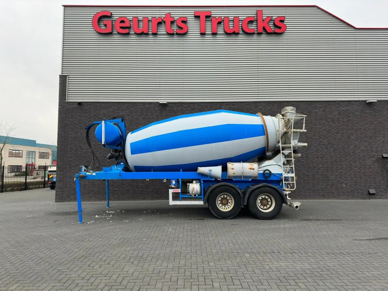 De Buf 2-ASSIGE 10M3 CONCRETE MIXER/MISCHER/MIXER - Semi-remorque malaxeur: photos 1 De Buf 2-ASSIGE 10M3 CONCRETE MIXER/MISCHER/MIXER - Semi-remorque malaxeur: photos 1