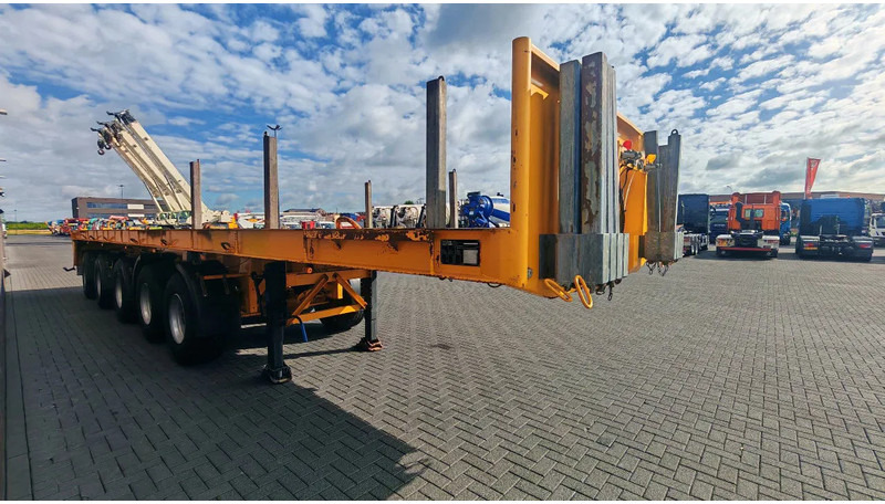 ES-GE 5 BAL-74-NA BALLAST TRAILER, 3E, 4E en 5E ASSEN GESTUURD - Semi-remorque plateau: photos 4 ES-GE 5 BAL-74-NA BALLAST TRAILER, 3E, 4E en 5E ASSEN GESTUURD - Semi-remorque plateau: photos 4