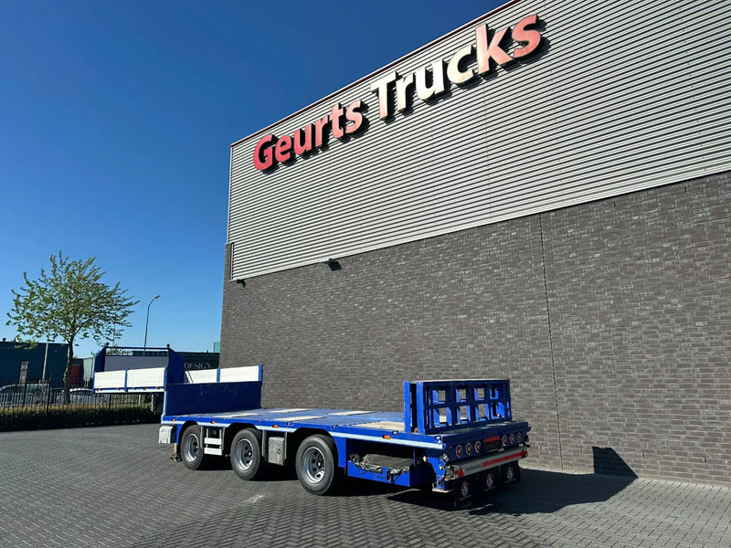 Emtech NNR48 3 ASSER HYDRAULISCHE GESTUURDE KORTE UITSCHUIFBARE SEMI-DIEPLADER / TIEFLADER / LOWLOADER - Semi-remorque surbaissé: photos 3 Emtech NNR48 3 ASSER HYDRAULISCHE GESTUURDE KORTE UITSCHUIFBARE SEMI-DIEPLADER / TIEFLADER / LOWLOADER - Semi-remorque surbaissé: photos 3