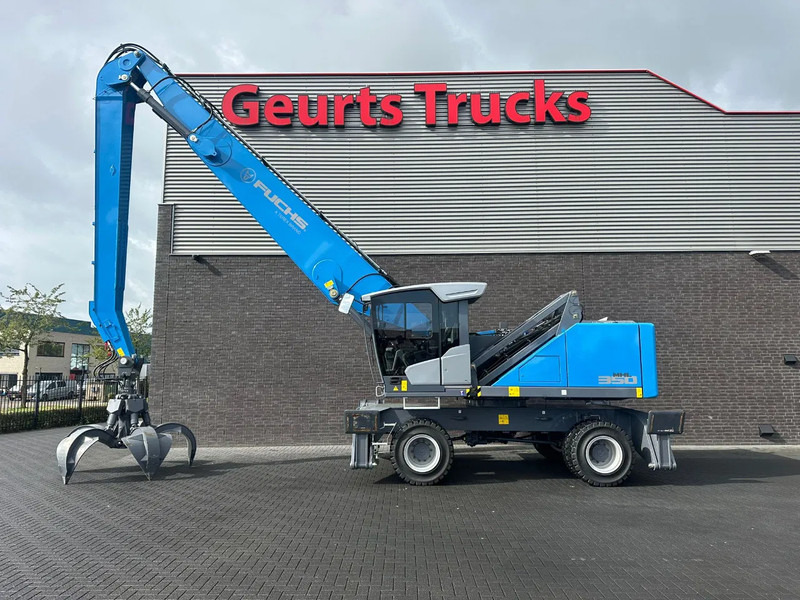 Fuchs MATERIAL HANDLER/UMSCHLAGBAGGER/OVERSLAGKRAAN 2023 DEMO UNUSED WITH GRAPPLE - Pelle sur pneus: photos 1 Fuchs MATERIAL HANDLER/UMSCHLAGBAGGER/OVERSLAGKRAAN 2023 DEMO UNUSED WITH GRAPPLE - Pelle sur pneus: photos 1