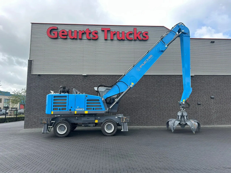 Fuchs MATERIAL HANDLER/UMSCHLAGBAGGER/OVERSLAGKRAAN 2023 DEMO UNUSED WITH GRAPPLE - Pelle sur pneus: photos 5 Fuchs MATERIAL HANDLER/UMSCHLAGBAGGER/OVERSLAGKRAAN 2023 DEMO UNUSED WITH GRAPPLE - Pelle sur pneus: photos 5