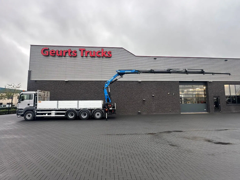 MAN TGS 35.460 8X4-4 BL OPEN LAADBAK MET EFFER 215/4S KRAAN / KRAN / CRANE / GRUA - Camion grue: photos 5 MAN TGS 35.460 8X4-4 BL OPEN LAADBAK MET EFFER 215/4S KRAAN / KRAN / CRANE / GRUA - Camion grue: photos 5