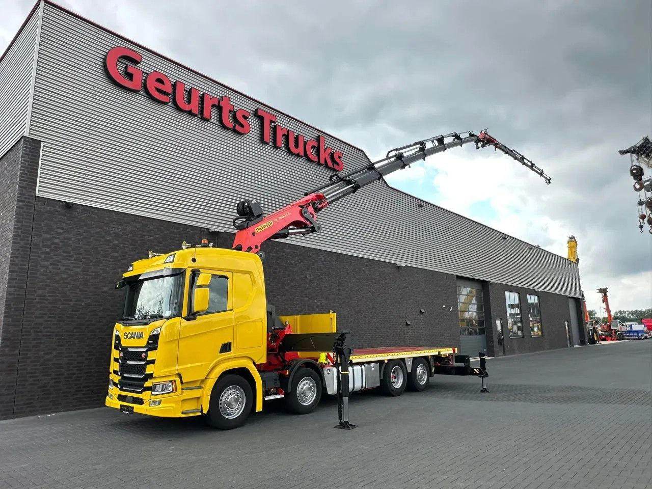 Scania R500 B8X2*6LB MET PALFINGER PK78002-SH F POWER L - Camion grue: photos 2 Scania R500 B8X2*6LB MET PALFINGER PK78002-SH F POWER L - Camion grue: photos 2
