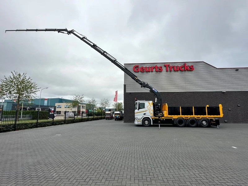 Camion grue Scania R530 V8 NGS 8X4 TRIDEM MET HYVA 2Z KIPPER + HMF 5020-K6 + JIB FJ1000-K5 KRAAN/KRAN/CRANE/GRUA: photos 7