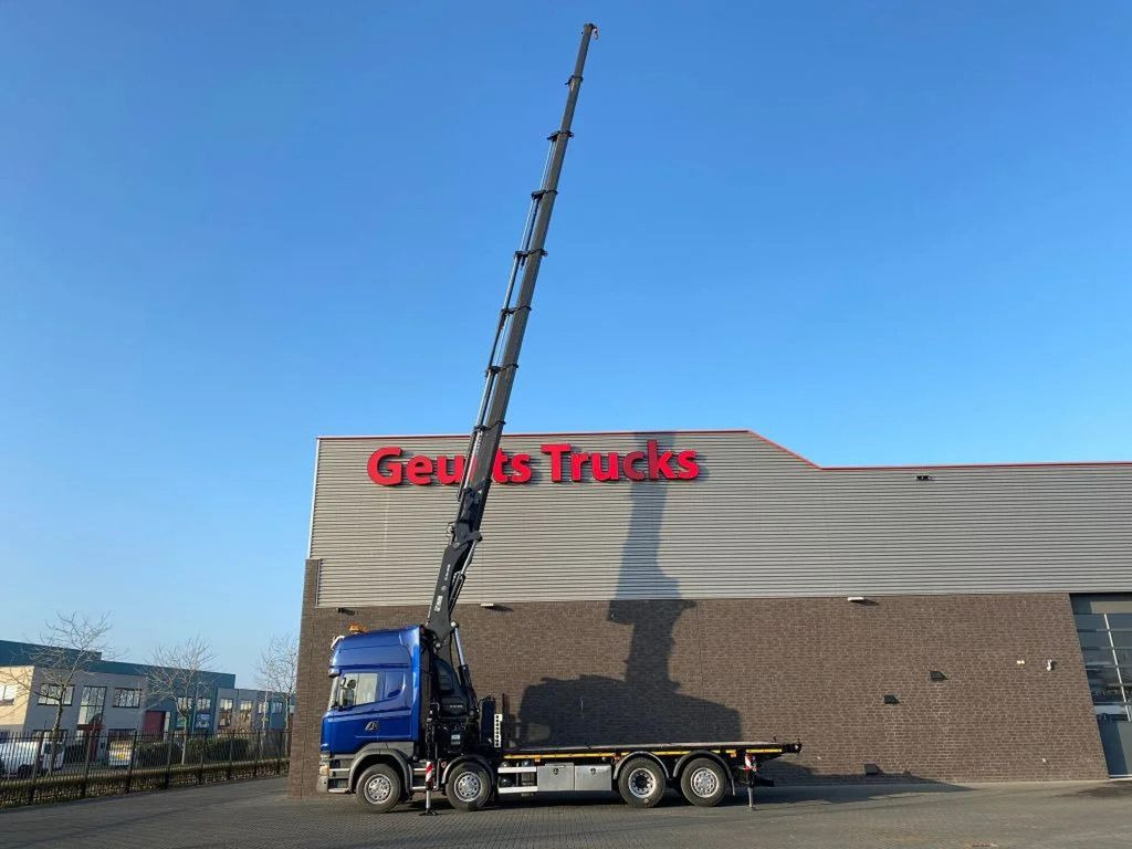 Scania R580 V8 8X2 + HIAB XS 544 E-8 HIPRO KRAAN/KRAN/C - Camion grue, Camion plateau: photos 4 Scania R580 V8 8X2 + HIAB XS 544 E-8 HIPRO KRAAN/KRAN/C - Camion grue, Camion plateau: photos 4