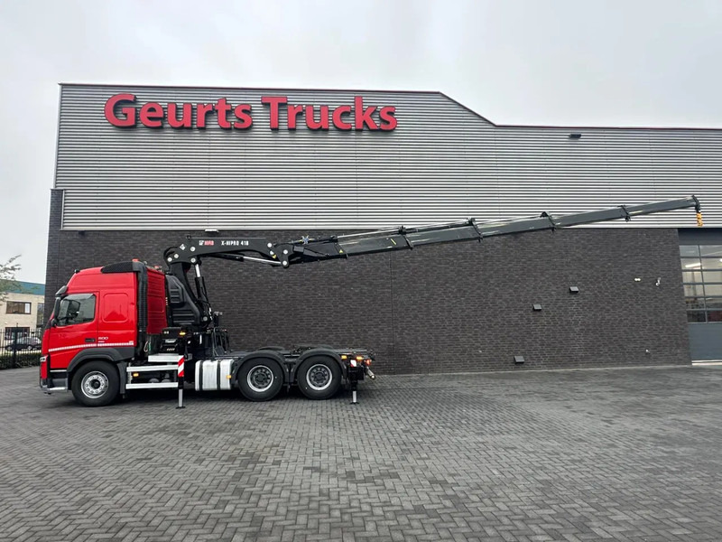 Volvo FM 500 6X4 R TREKKER / BAKWAGEN MET HIAB X-HIPRO 418EP-5 - Camion grue: photos 2 Volvo FM 500 6X4 R TREKKER / BAKWAGEN MET HIAB X-HIPRO 418EP-5 - Camion grue: photos 2