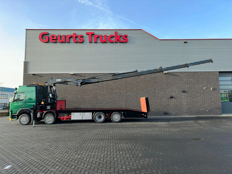 Volvo FM 500 8X2 OPRIJWAGEN/MACHINE TRANSPORTER + HIAB 322 EP-5 HIPRO KRAAN/KRAN/CRANE/GRUA - Camion grue: photos 4 Volvo FM 500 8X2 OPRIJWAGEN/MACHINE TRANSPORTER + HIAB 322 EP-5 HIPRO KRAAN/KRAN/CRANE/GRUA - Camion grue: photos 4