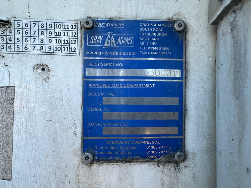 Semi-remorque frigorifique Gray and Adams Meat Hook Thermo King SLXE 400: photos 18