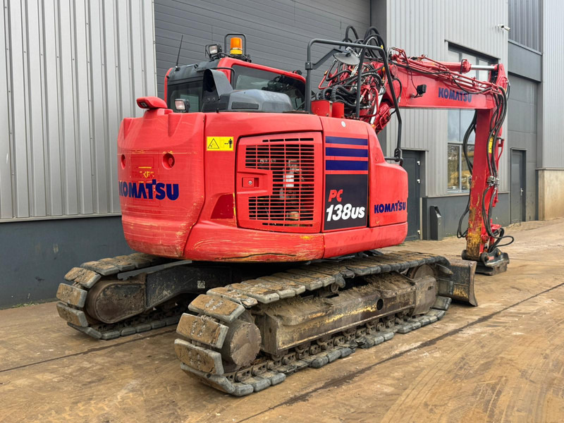 Komatsu PC138US - Tripple boom + blade - Pelle sur chenille: photos 5 Komatsu PC138US - Tripple boom + blade - Pelle sur chenille: photos 5