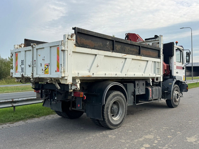 MAN 19.310 4x2 Kipper with HMF 1463K2 Crane - Camion benne, Camion grue: photos 5 MAN 19.310 4x2 Kipper with HMF 1463K2 Crane - Camion benne, Camion grue: photos 5