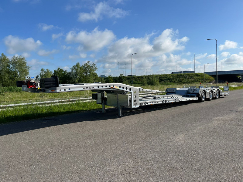 Semi-remorque porte-voitures neuf VEGA Trailer PROMAX 3 axle trucktransporter direct rijden!!!!!!!!!!!: photos 6