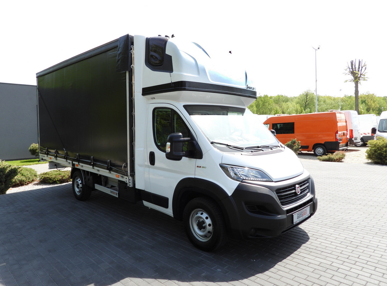 FIAT DUCATO TARPAULIN 10 PALLETS WEBASTO CRUISE CONTROL AIR CONDITIONING LED LIGHTS PNEUMATICS 160HP - Utilitaire plateau baché: photos 4 FIAT DUCATO TARPAULIN 10 PALLETS WEBASTO CRUISE CONTROL AIR CONDITIONING LED LIGHTS PNEUMATICS 160HP - Utilitaire plateau baché: photos 4