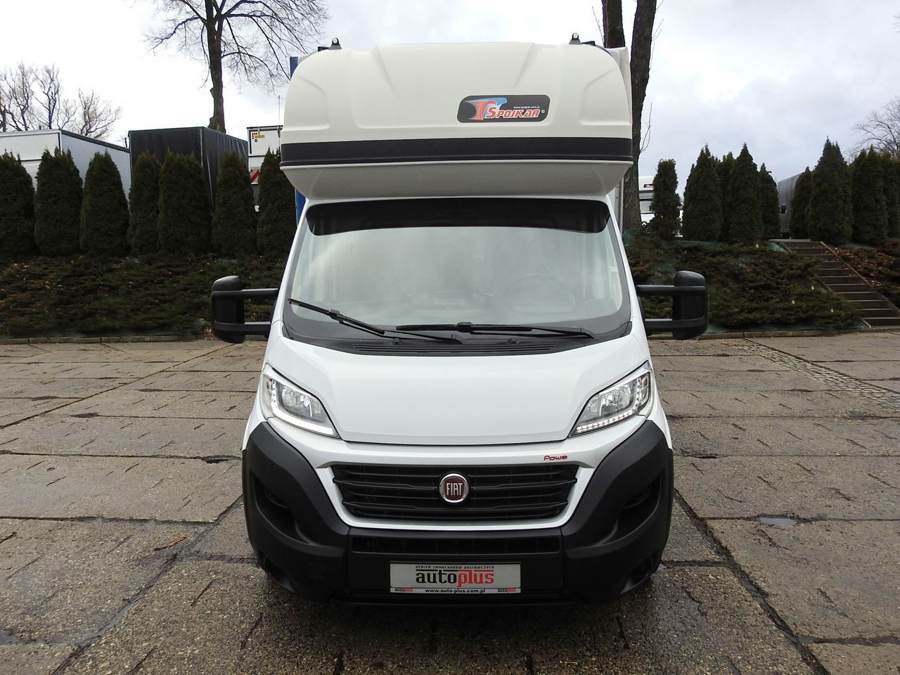 FIAT DUCATO TARPAULIN LIFT 9 PALLETS WEBASTO CRUISE CONTROL A/C LED LAMP 180HP - Utilitaire plateau baché: photos 5 FIAT DUCATO TARPAULIN LIFT 9 PALLETS WEBASTO CRUISE CONTROL A/C LED LAMP 180HP - Utilitaire plateau baché: photos 5