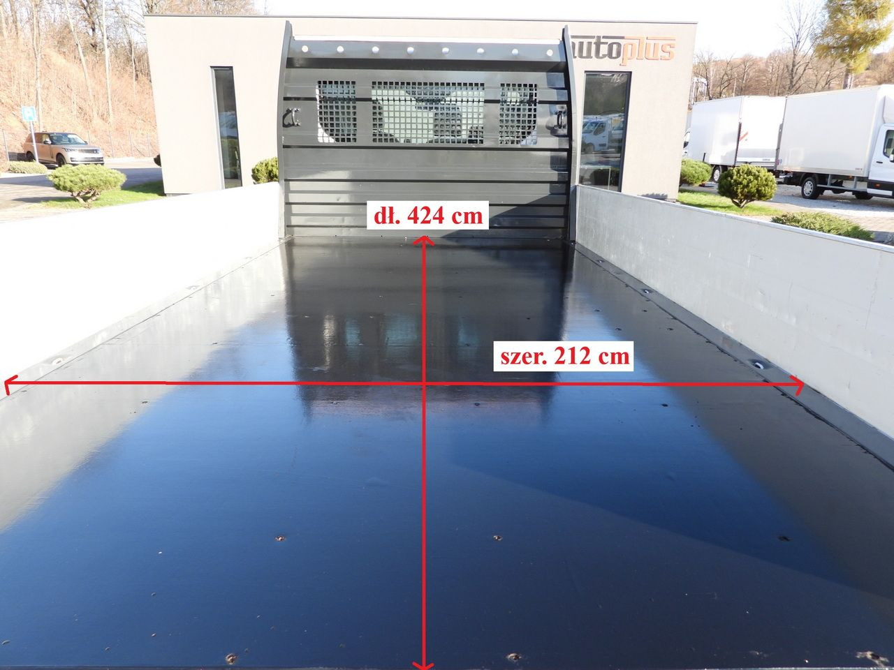 FORD TRANSIT STAKE BODY 8 PALLETS TWIN WHEELS AIR CONDITIONING  155HP - crédit-bail FORD TRANSIT STAKE BODY 8 PALLETS TWIN WHEELS AIR CONDITIONING  155HP: photos 12