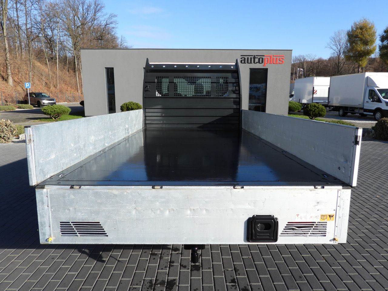 FORD TRANSIT STAKE BODY 8 PALLETS TWIN WHEELS AIR CONDITIONING  155HP - crédit-bail FORD TRANSIT STAKE BODY 8 PALLETS TWIN WHEELS AIR CONDITIONING  155HP: photos 11