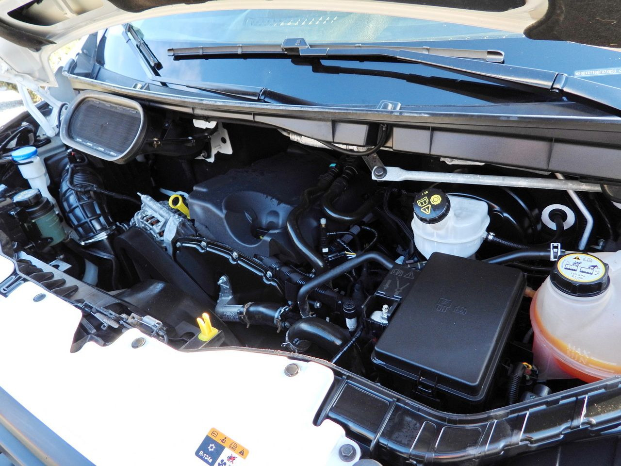 FORD TRANSIT STAKE BODY 8 PALLETS TWIN WHEELS AIR CONDITIONING  155HP - crédit-bail FORD TRANSIT STAKE BODY 8 PALLETS TWIN WHEELS AIR CONDITIONING  155HP: photos 23