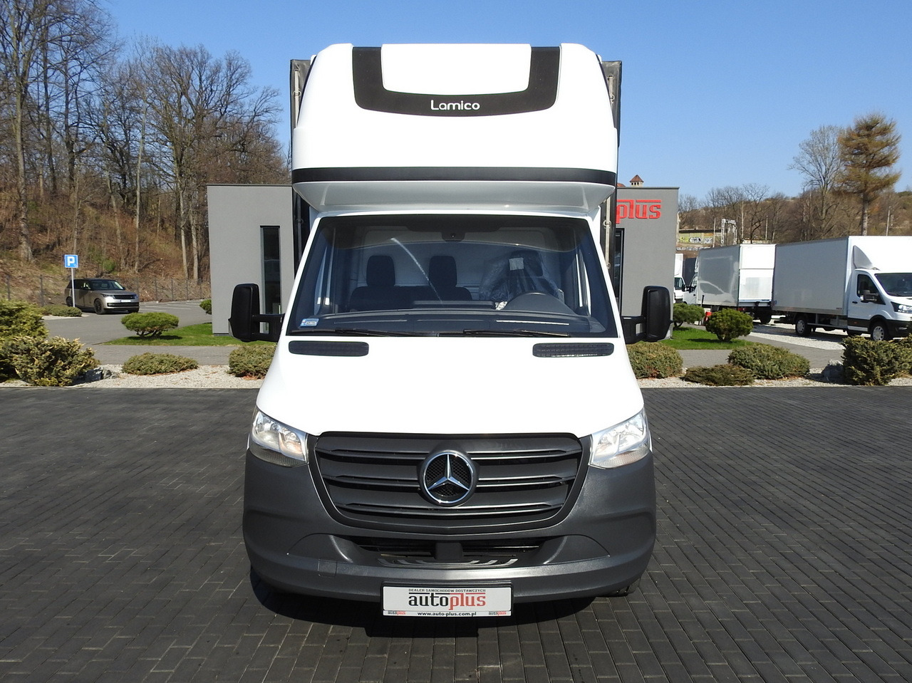 MERCEDES SPRINTER 316 TARPAULIN 10 PALLETS WEBASTO AIR CONDITIONING 165HP - Utilitaire plateau baché: photos 5 MERCEDES SPRINTER 316 TARPAULIN 10 PALLETS WEBASTO AIR CONDITIONING 165HP - Utilitaire plateau baché: photos 5