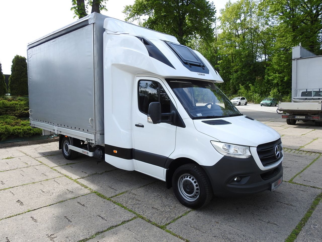 MERCEDES SPRINTER 316 TARPAULIN 10 PALLETS WEBASTO CRUISE CONTROL AIR CONDITIONING 165HP - Utilitaire plateau baché: photos 4 MERCEDES SPRINTER 316 TARPAULIN 10 PALLETS WEBASTO CRUISE CONTROL AIR CONDITIONING 165HP - Utilitaire plateau baché: photos 4