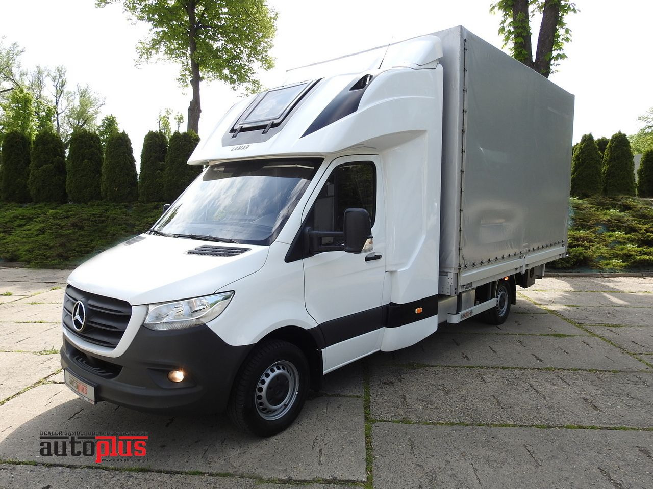 MERCEDES SPRINTER 316 TARPAULIN 10 PALLETS WEBASTO CRUISE CONTROL AIR CONDITIONING 165HP - Utilitaire plateau baché: photos 1 MERCEDES SPRINTER 316 TARPAULIN 10 PALLETS WEBASTO CRUISE CONTROL AIR CONDITIONING 165HP - Utilitaire plateau baché: photos 1