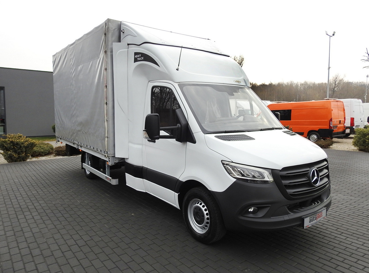 MERCEDES SPRINTER 316 TARPAULIN 10 PALLETS WEBASTO CRUISE CONTROL LED LIGHTS PNEUMATICS AUTOMATIC TRANSMISSION AIR CONDITIONING 160HP - Utilitaire plateau baché: photos 4 MERCEDES SPRINTER 316 TARPAULIN 10 PALLETS WEBASTO CRUISE CONTROL LED LIGHTS PNEUMATICS AUTOMATIC TRANSMISSION AIR CONDITIONING 160HP - Utilitaire plateau baché: photos 4
