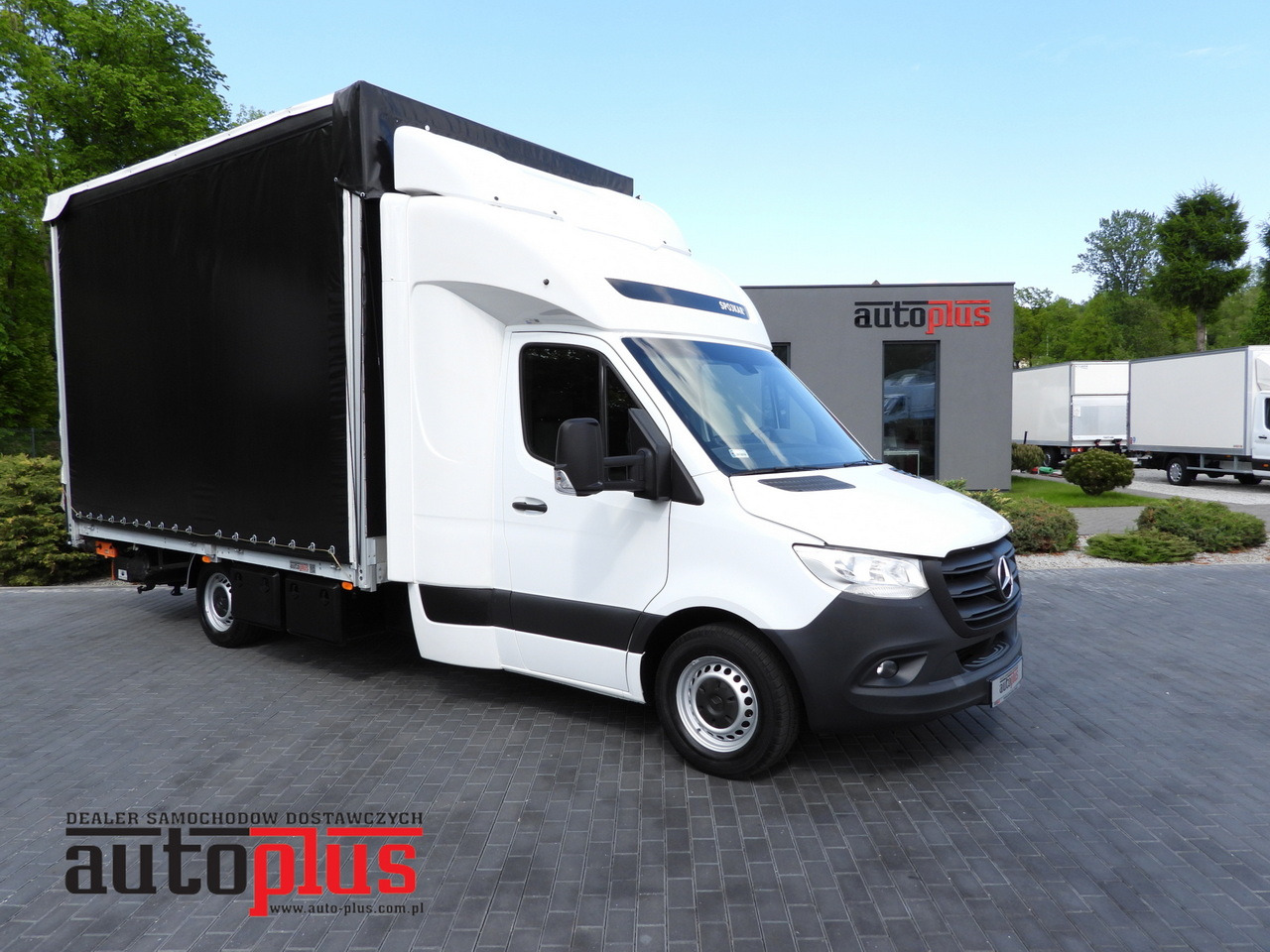 MERCEDES SPRINTER 316 TARPAULIN LIFT 10 PALLETS WEBASTO CRUISE CONTROL PNEUMATICS AIR CONDITIONING 160HP - Utilitaire plateau baché: photos 1 MERCEDES SPRINTER 316 TARPAULIN LIFT 10 PALLETS WEBASTO CRUISE CONTROL PNEUMATICS AIR CONDITIONING 160HP - Utilitaire plateau baché: photos 1
