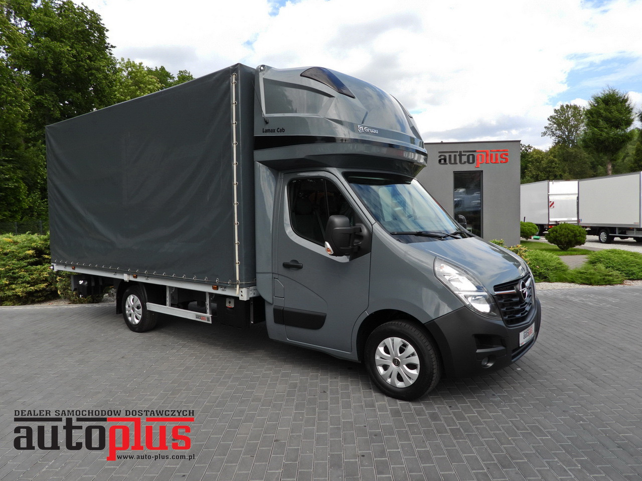 OPEL MOVANO TARPAULIN 10 PALLETS WEBASTO CRUISE CONTROL LED LIGHTS PNEUMATICS AIR CONDITIONING 165HP - Utilitaire plateau baché: photos 1 OPEL MOVANO TARPAULIN 10 PALLETS WEBASTO CRUISE CONTROL LED LIGHTS PNEUMATICS AIR CONDITIONING 165HP - Utilitaire plateau baché: photos 1