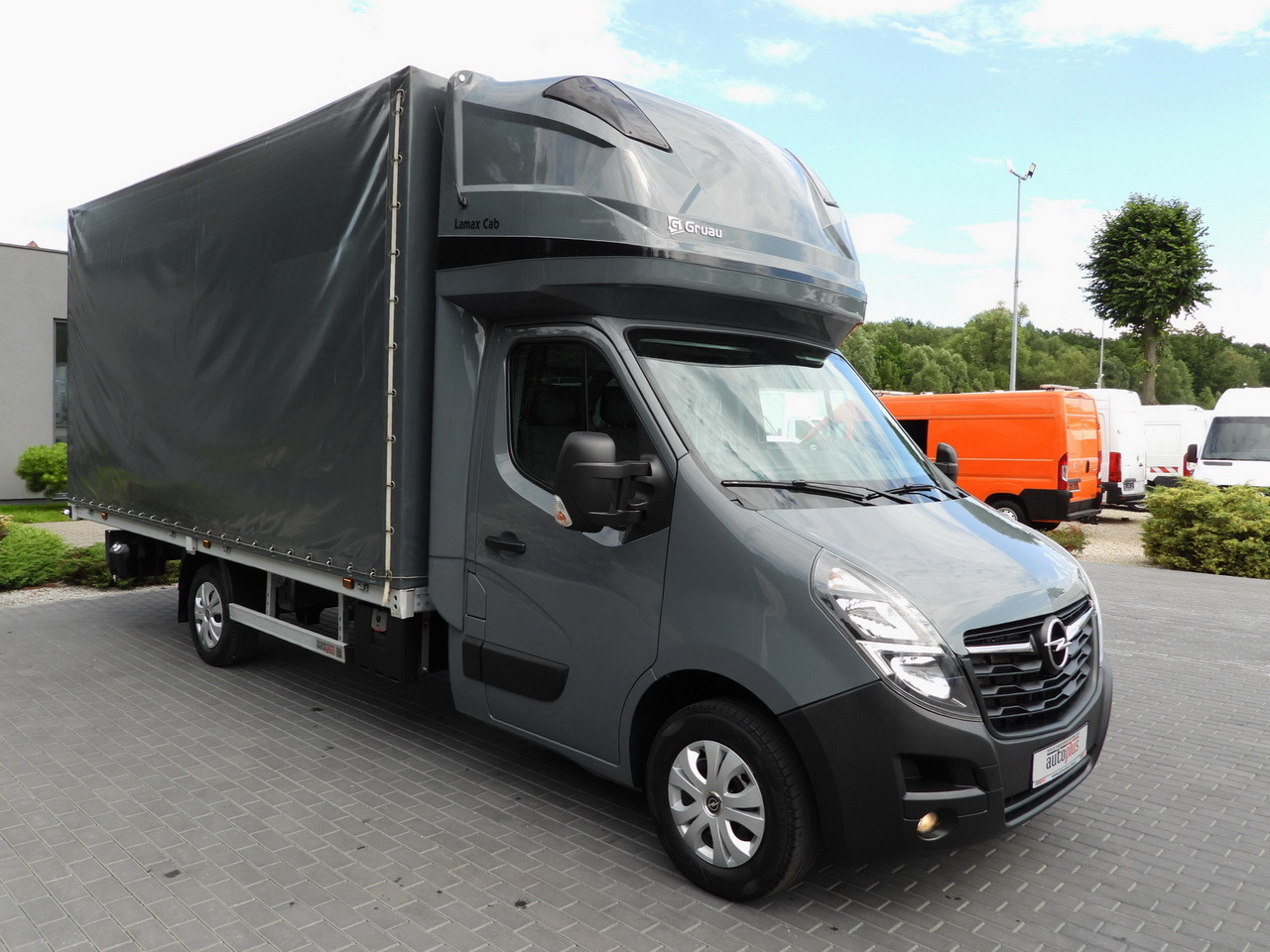 OPEL MOVANO TARPAULIN 10 PALLETS WEBASTO CRUISE CONTROL LED LIGHTS PNEUMATICS AIR CONDITIONING 165HP - Utilitaire plateau baché: photos 4 OPEL MOVANO TARPAULIN 10 PALLETS WEBASTO CRUISE CONTROL LED LIGHTS PNEUMATICS AIR CONDITIONING 165HP - Utilitaire plateau baché: photos 4