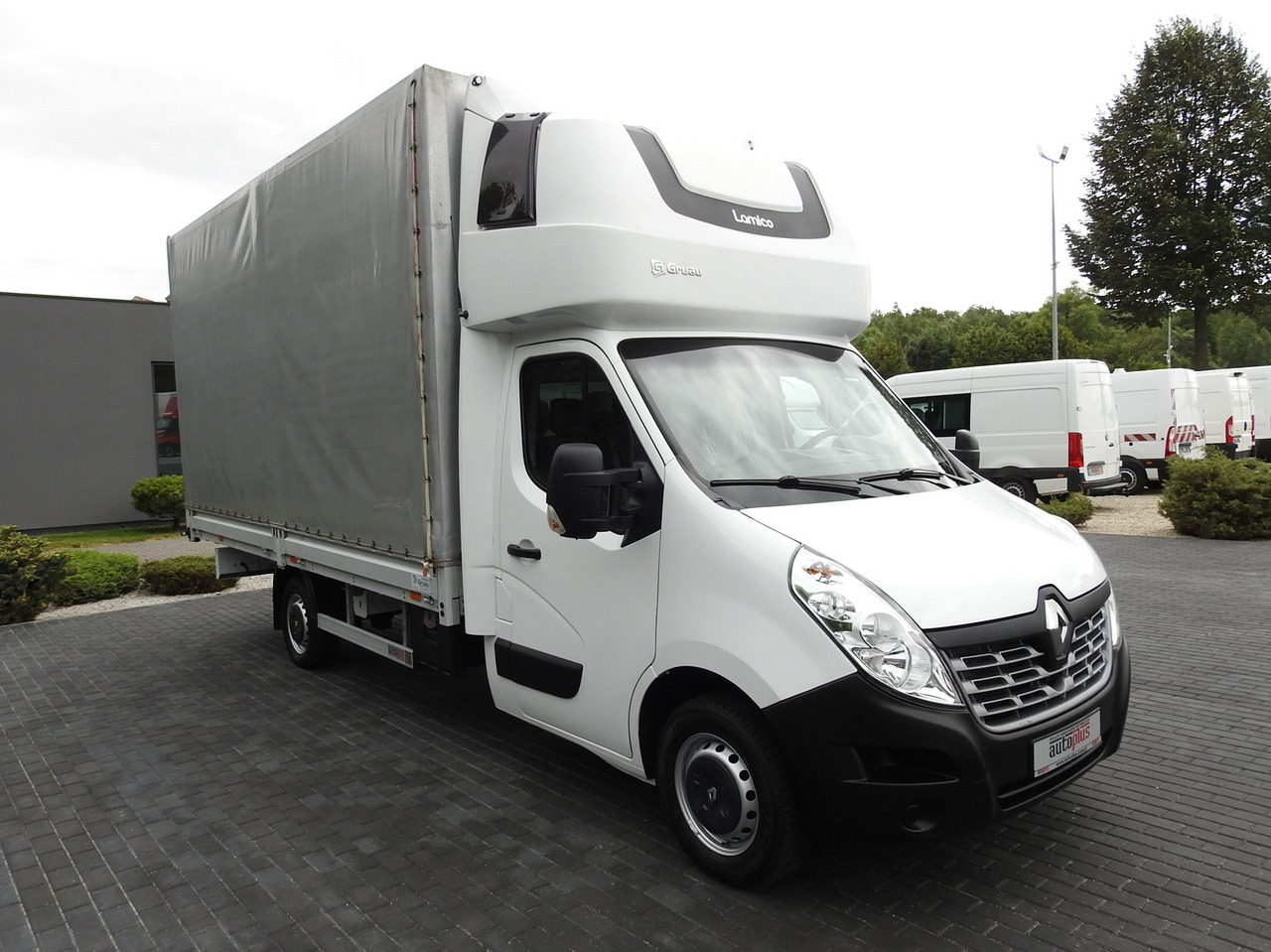 RENAULT MASTER TARPAULIN 10 PALLETS WEBASTO CRUISE CONTROL AIR CONDITIONING 170HP - Utilitaire plateau baché: photos 4 RENAULT MASTER TARPAULIN 10 PALLETS WEBASTO CRUISE CONTROL AIR CONDITIONING 170HP - Utilitaire plateau baché: photos 4