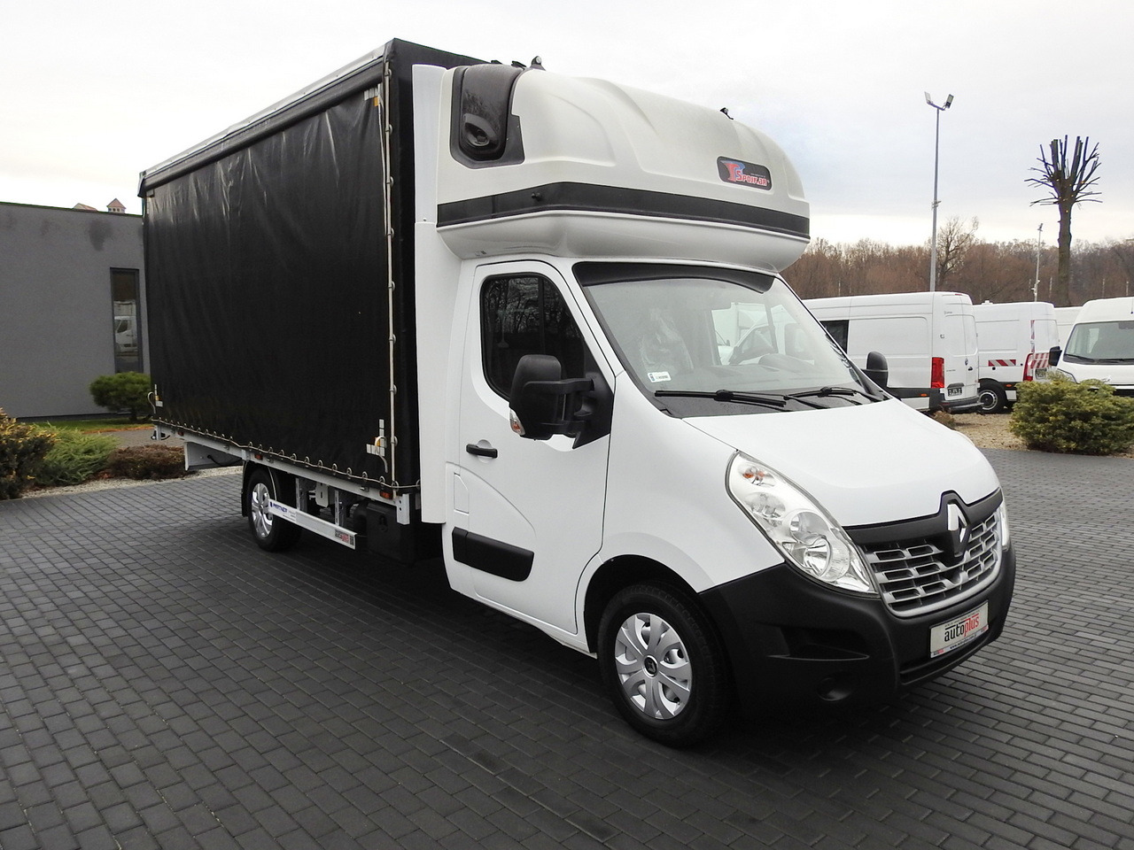 RENAULT MASTER TARPAULIN 10 PALLETS WEBASTO CRUISE CONTROL AIR CONDITIONING 170HP - Utilitaire plateau baché: photos 4 RENAULT MASTER TARPAULIN 10 PALLETS WEBASTO CRUISE CONTROL AIR CONDITIONING 170HP - Utilitaire plateau baché: photos 4