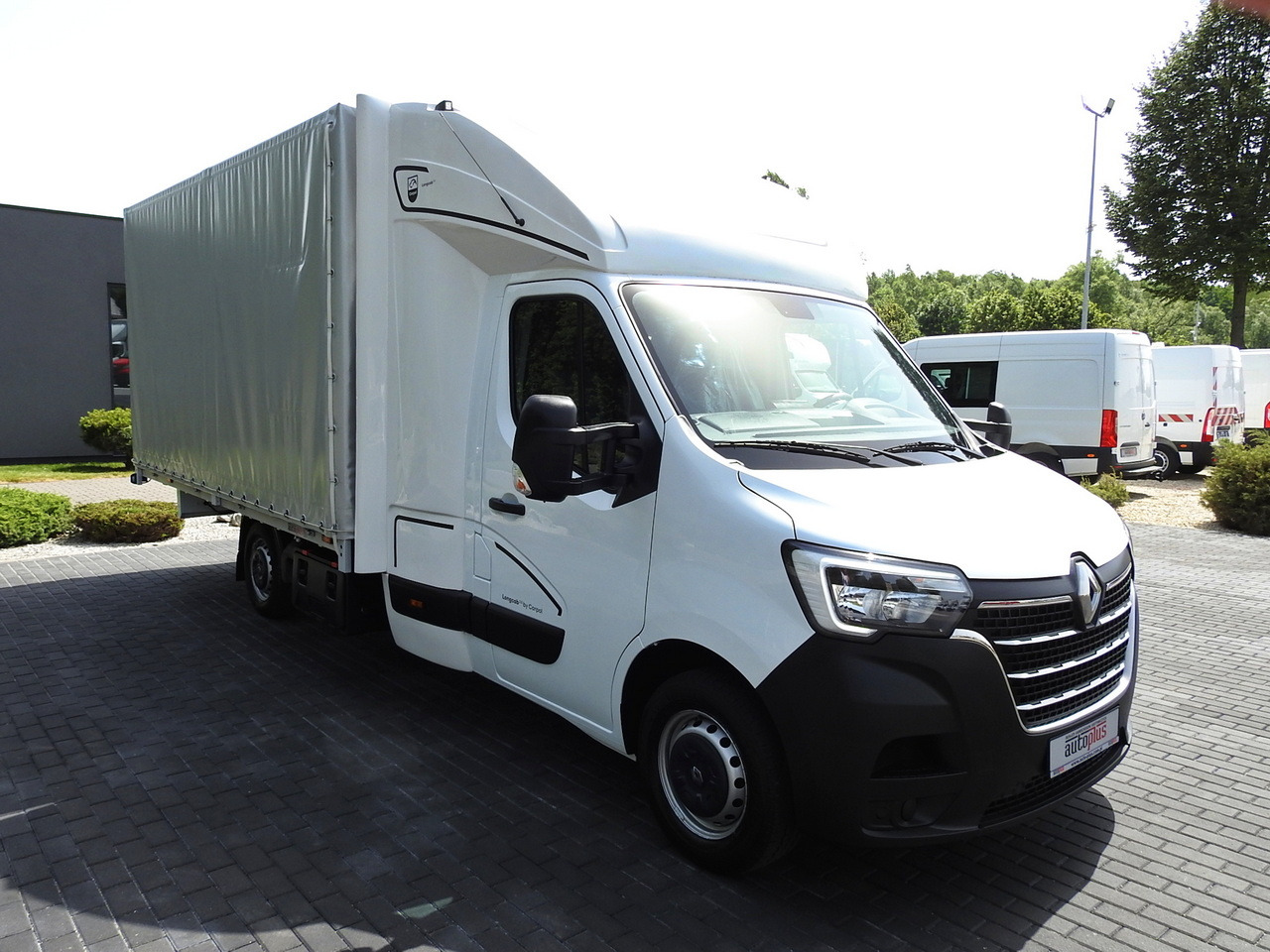 RENAULT MASTER TARPAULIN 10 PALLETS WEBASTO CRUISE CONTROL AIR CONDITIONING LED LIGHTS 165HP - Utilitaire plateau baché: photos 4 RENAULT MASTER TARPAULIN 10 PALLETS WEBASTO CRUISE CONTROL AIR CONDITIONING LED LIGHTS 165HP - Utilitaire plateau baché: photos 4