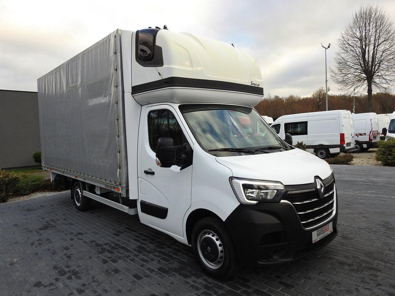 RENAULT MASTER TARPAULIN 10 PALLETS WEBASTO CRUISE CONTROL AIR CONDITIONING LED LIGHTS PNEUMATICS 165HP - Utilitaire plateau baché: photos 4 RENAULT MASTER TARPAULIN 10 PALLETS WEBASTO CRUISE CONTROL AIR CONDITIONING LED LIGHTS PNEUMATICS 165HP - Utilitaire plateau baché: photos 4