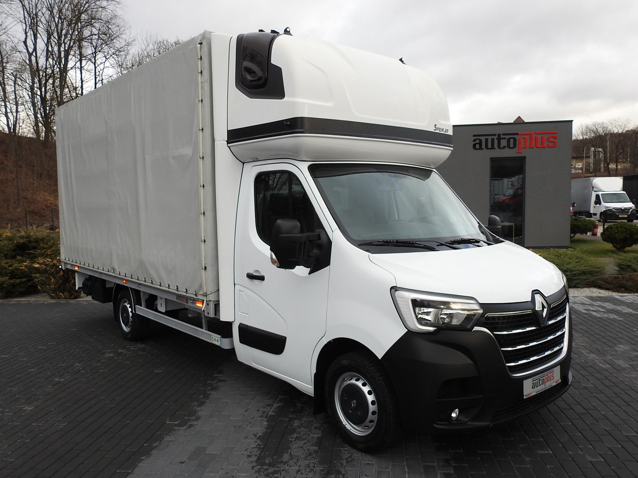RENAULT MASTER TARPAULIN 10 PALLETS WEBASTO CRUISE CONTROL AIR CONDITIONING LED LIGHTS PNEUMATICS 165HP - Utilitaire plateau baché: photos 4 RENAULT MASTER TARPAULIN 10 PALLETS WEBASTO CRUISE CONTROL AIR CONDITIONING LED LIGHTS PNEUMATICS 165HP - Utilitaire plateau baché: photos 4