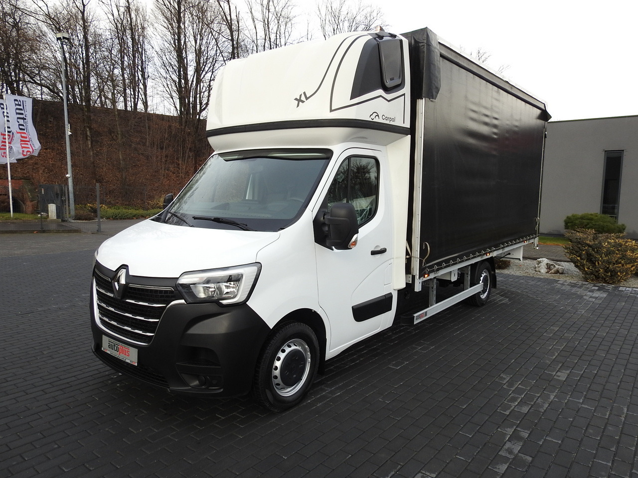Utilitaire plateau baché RENAULT MASTER TARPAULIN 10 PALLETS WEBASTO CRUISE CONTROL AIR CONDITIONING LED LIGHTS PNEUMATICS  165HP: photos 18