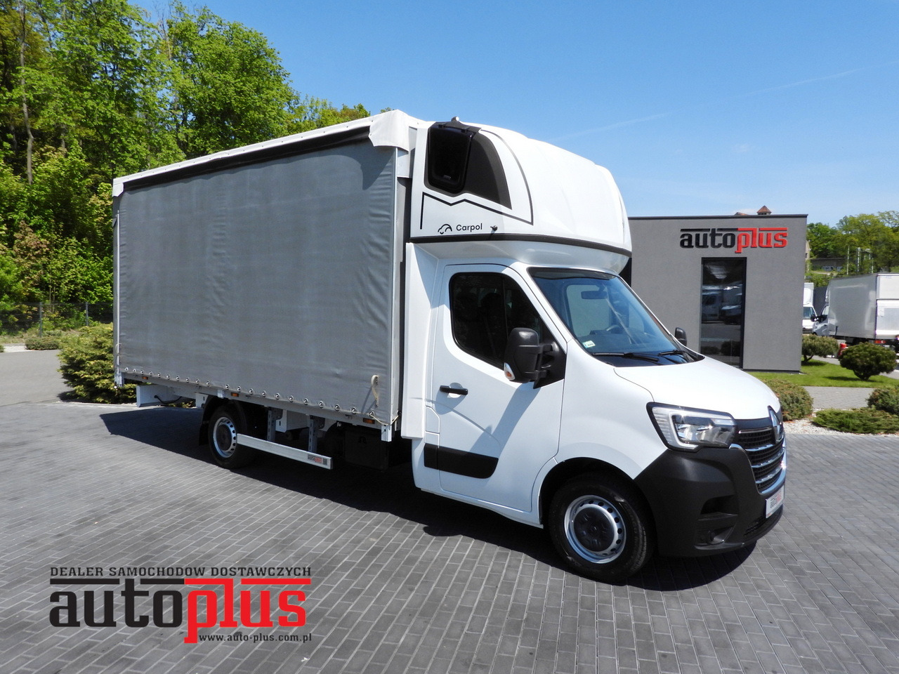 RENAULT MASTER TARPAULIN 10 PALLETS WEBASTO CRUISE CONTROL LED LIGHTS PNEUMATICS AIR CONDITIONING 165HP - Utilitaire plateau baché: photos 1 RENAULT MASTER TARPAULIN 10 PALLETS WEBASTO CRUISE CONTROL LED LIGHTS PNEUMATICS AIR CONDITIONING 165HP - Utilitaire plateau baché: photos 1