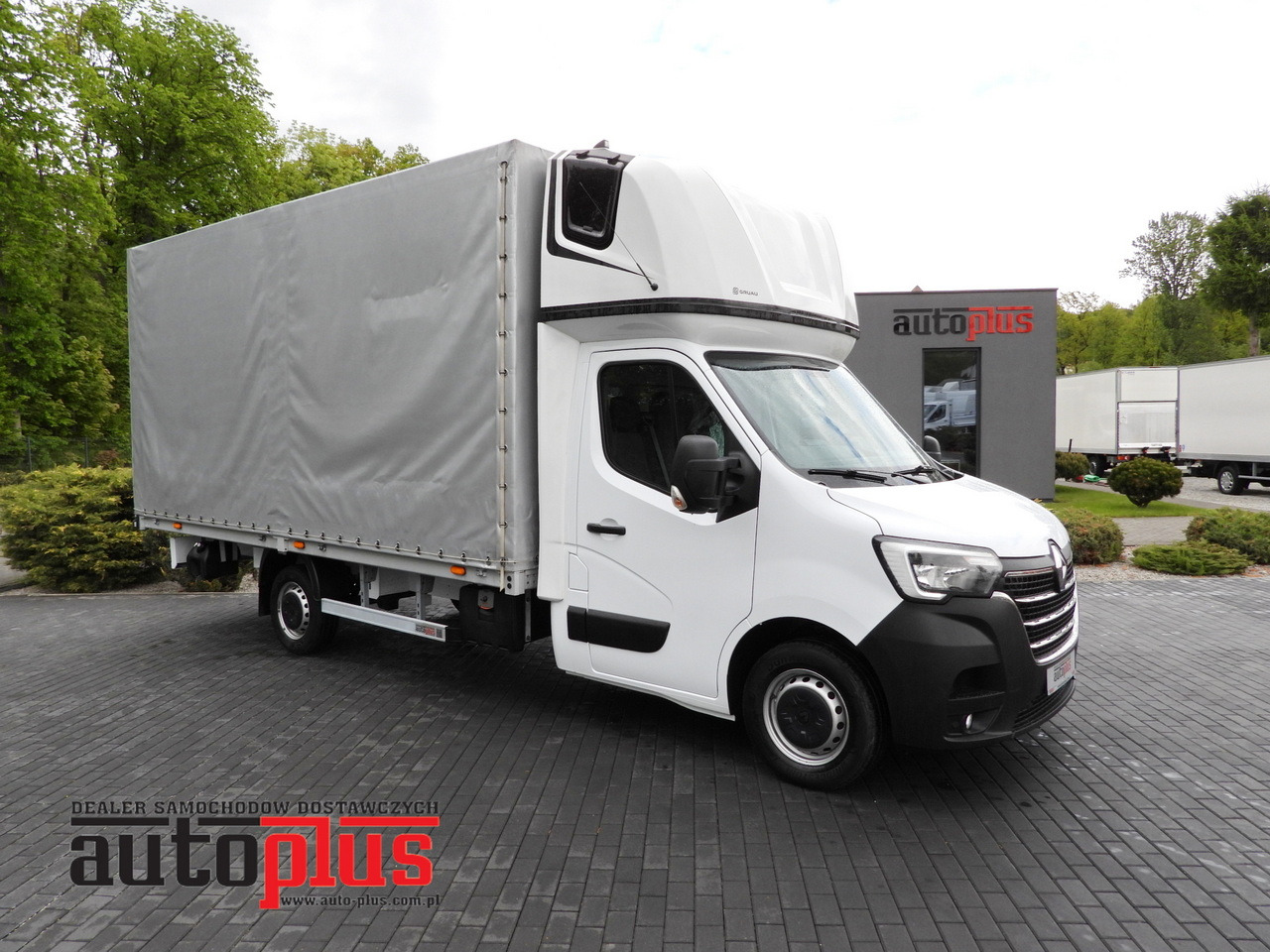 RENAULT MASTER TARPAULIN 10 PALLETS WEBASTO CRUISE CONTROL LED LIGHTS PNEUMATICS AIR CONDITIONING 165HP - Utilitaire plateau baché: photos 1 RENAULT MASTER TARPAULIN 10 PALLETS WEBASTO CRUISE CONTROL LED LIGHTS PNEUMATICS AIR CONDITIONING 165HP - Utilitaire plateau baché: photos 1