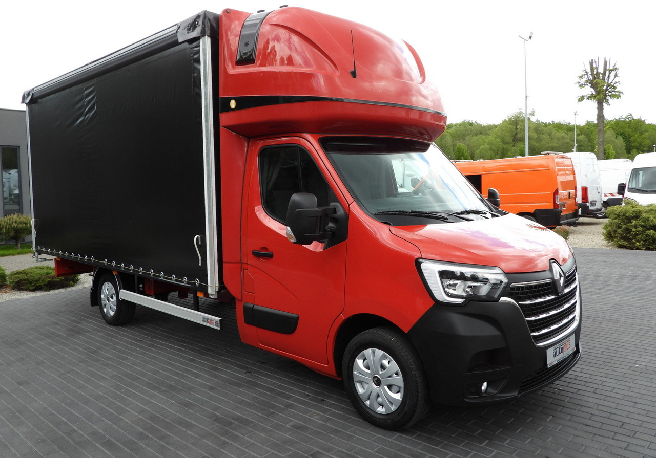 RENAULT MASTER TARPAULIN 10 PALLETS WEBASTO CRUISE CONTROL LED LIGHTS PNEUMATICS AIR CONDITIONING 165HP - Utilitaire plateau baché: photos 4 RENAULT MASTER TARPAULIN 10 PALLETS WEBASTO CRUISE CONTROL LED LIGHTS PNEUMATICS AIR CONDITIONING 165HP - Utilitaire plateau baché: photos 4